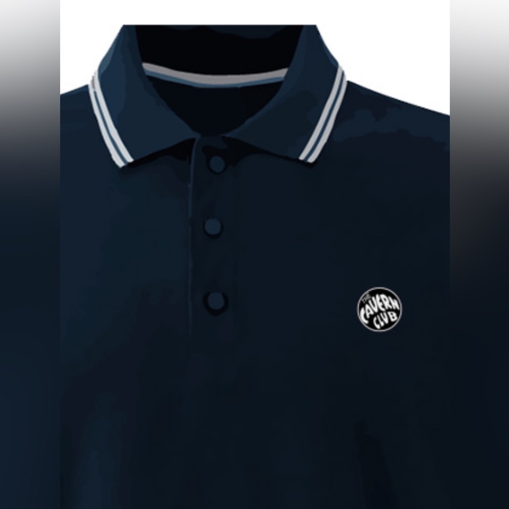 Men’s Cavern Club of Liverpool polo shirt. Beatles
